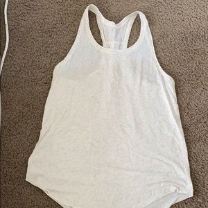 Lululemon white tank